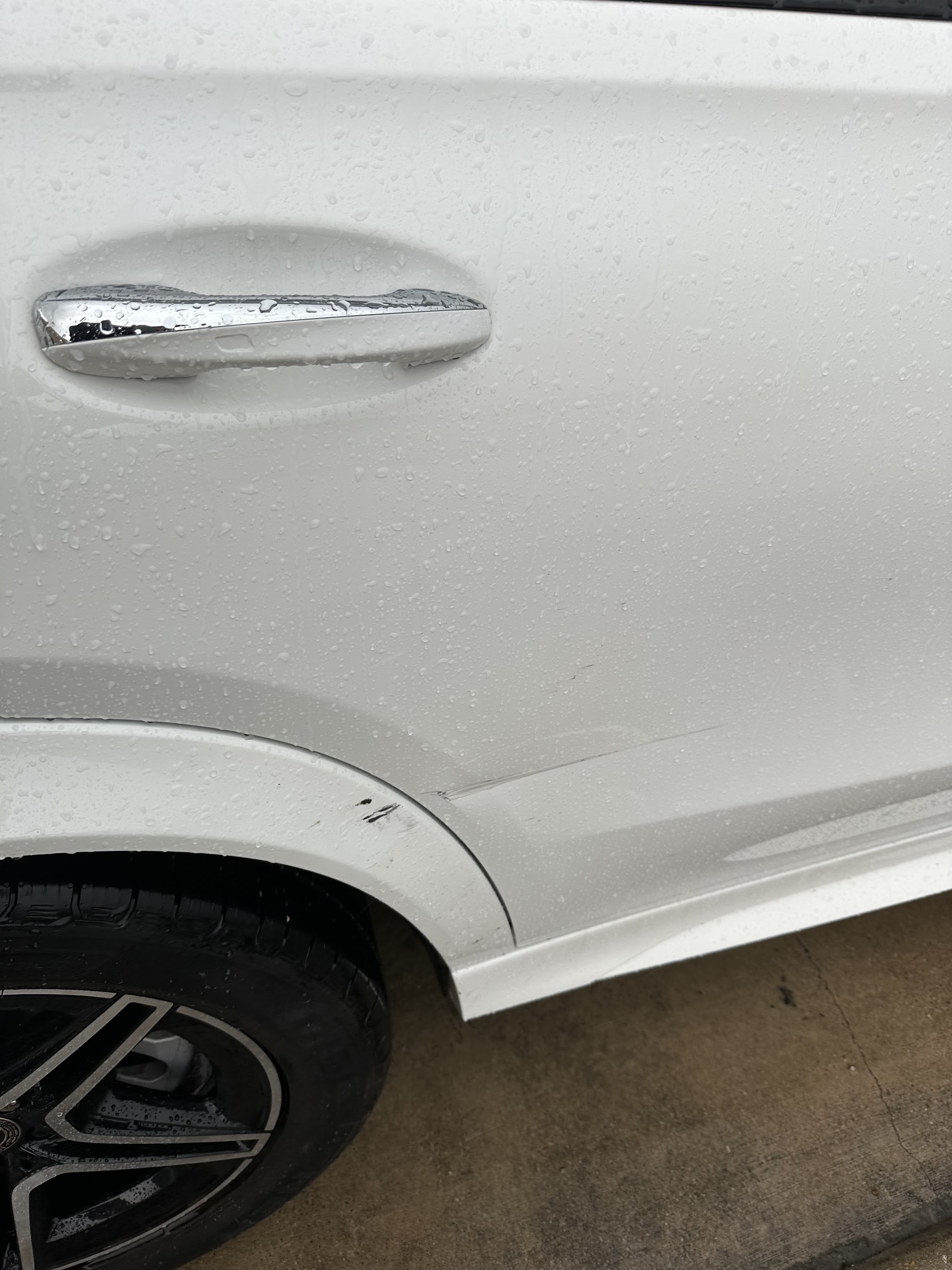 Mercedes C-Class at Lost Pines Paint & Body
